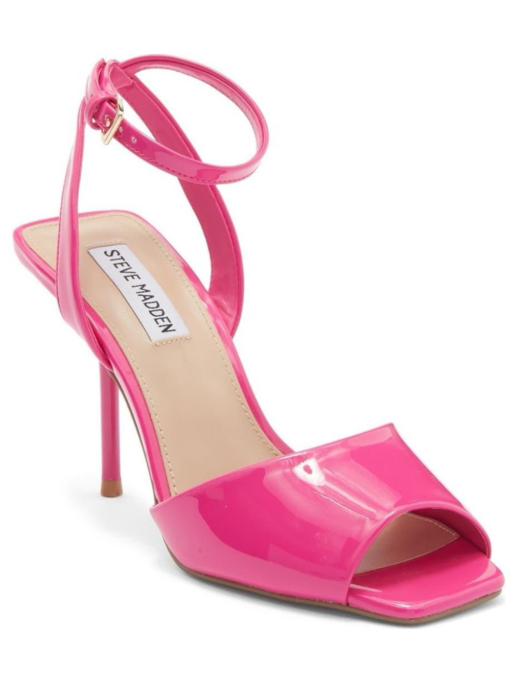 STEVE MADDEN ❤️🔥 LEESHA PINK PATENT HEELS NWOT SIZE 9